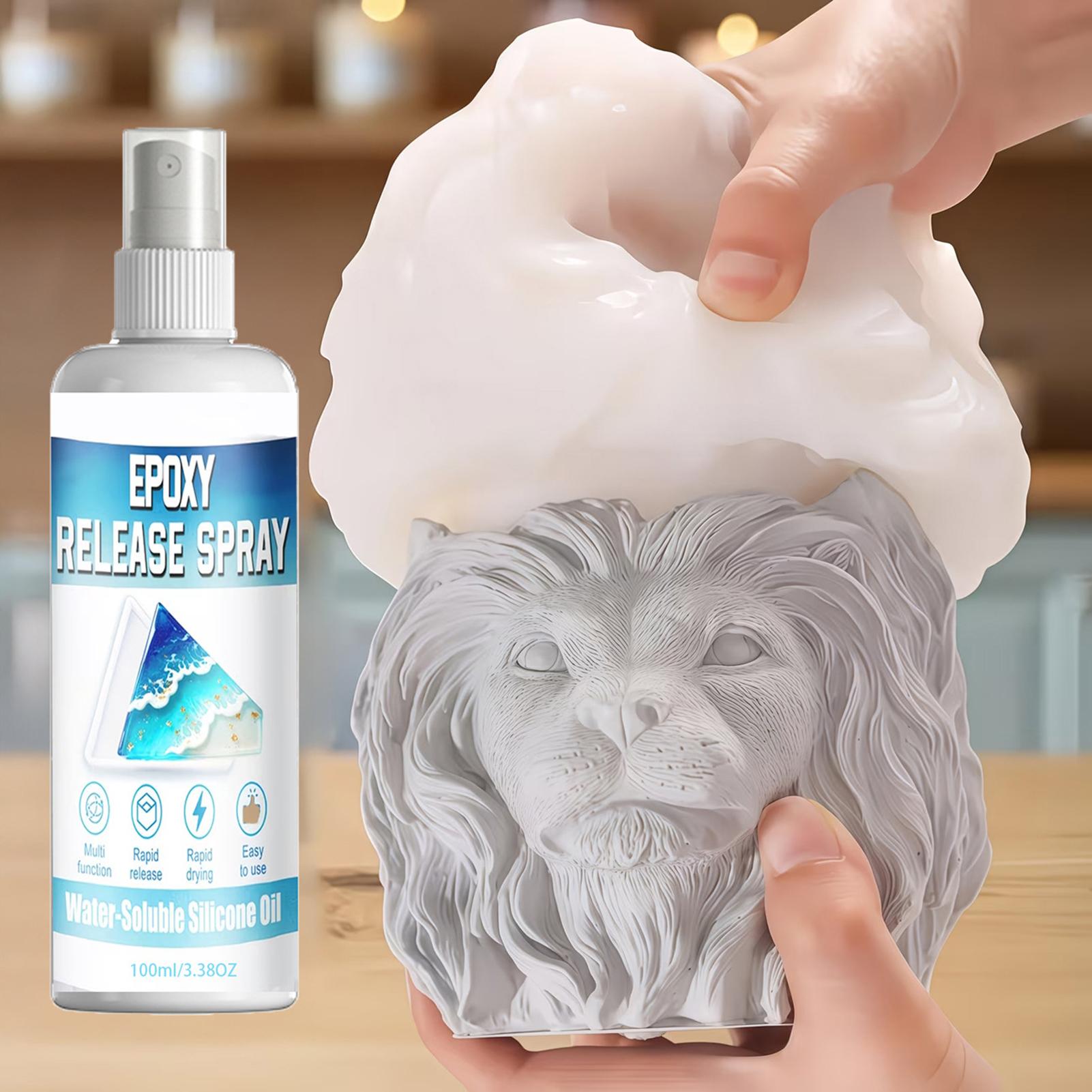 Candle Making Items - 100ml Silicone Release Spray Epoxy Release
