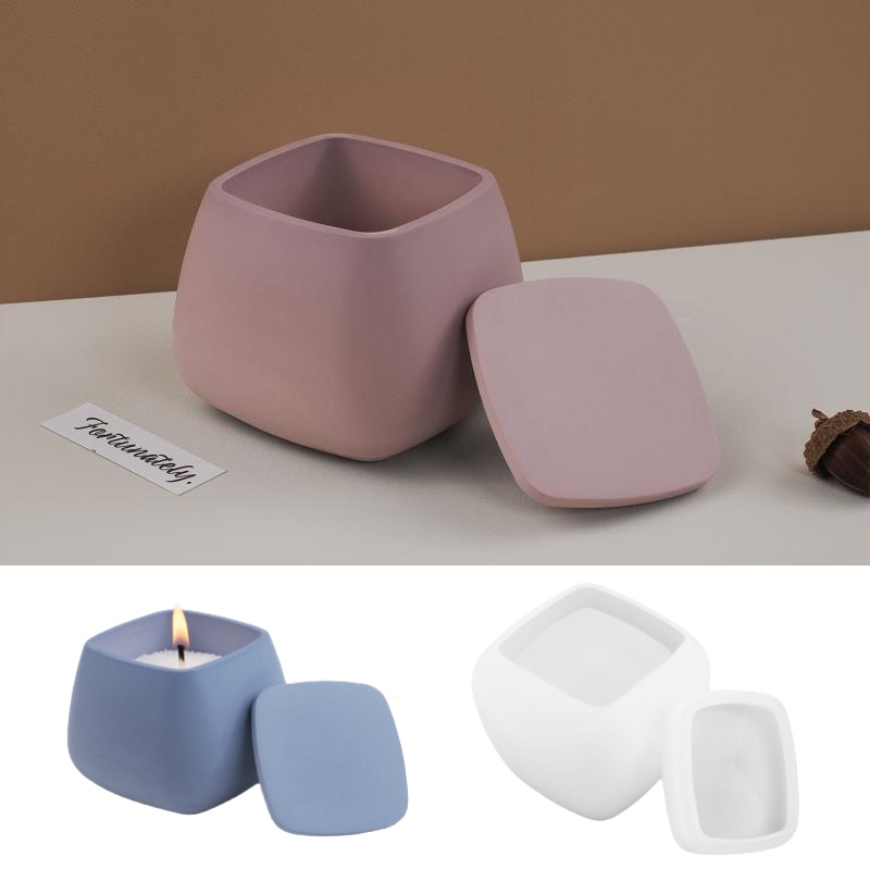 Candle Making Tools - 1set Square Storage Box UV Resin