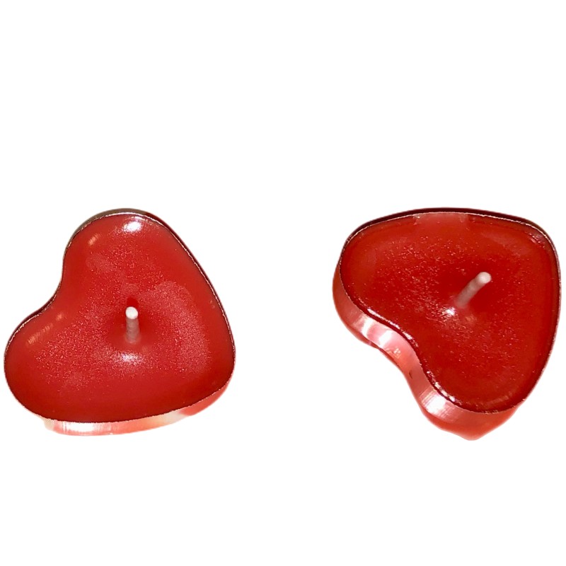 100 Sets Heart shaped Empty Al - Candle Making Pot 评论和价格