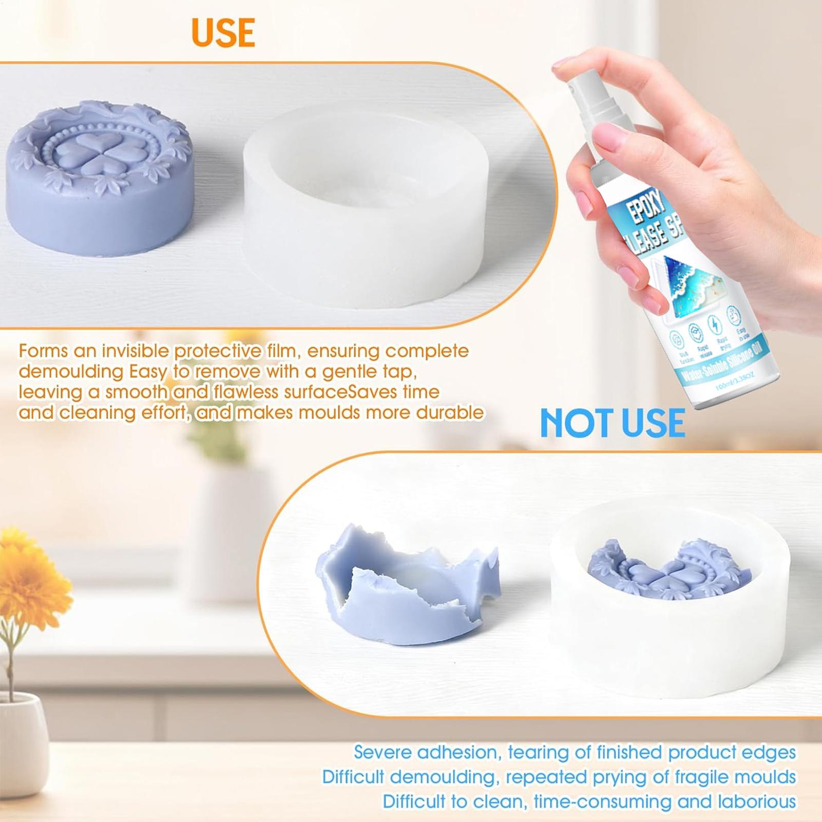 100ml Silicone Release Spray E - Candle Making Items 评论和价格