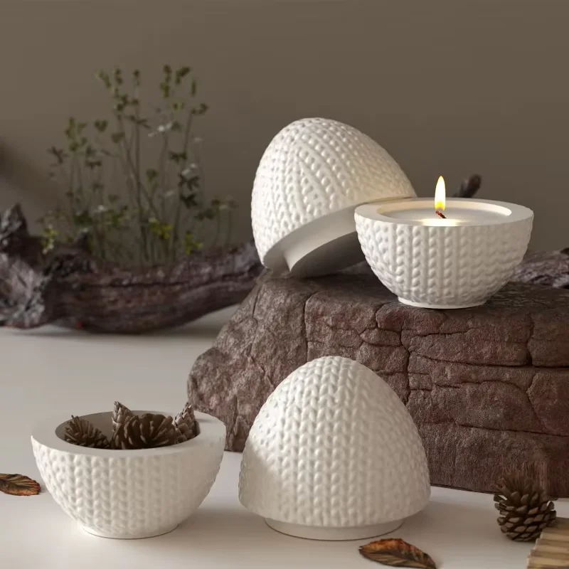 ZDQ03 DIY Knitting Yarn Egg Sh - Candle Making Yarn 评论和价格