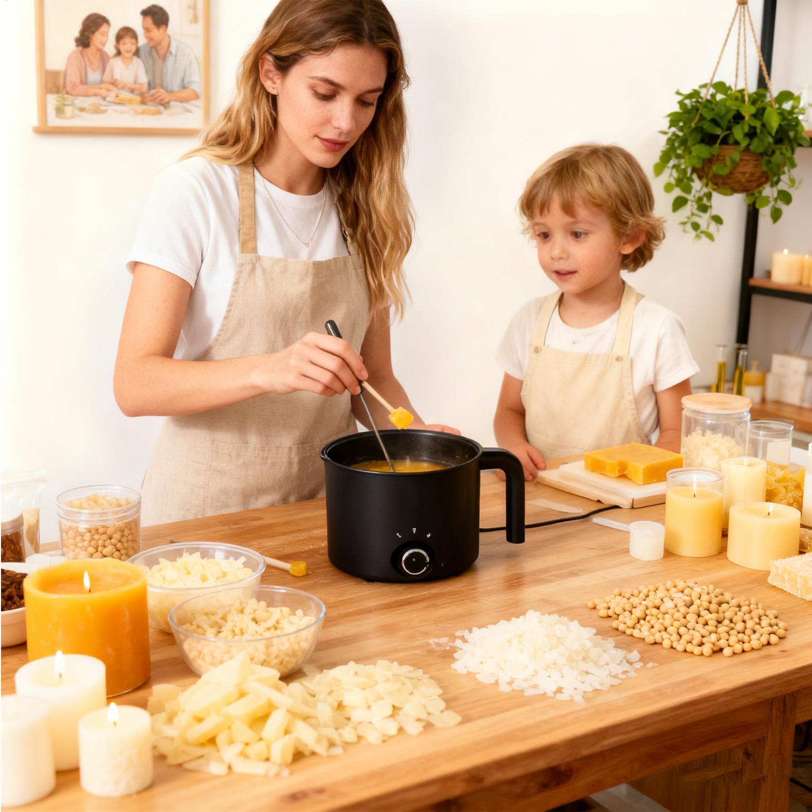 1.5L Wax Melting Pot Candle Wa - Candle Making Pot 评论和价格