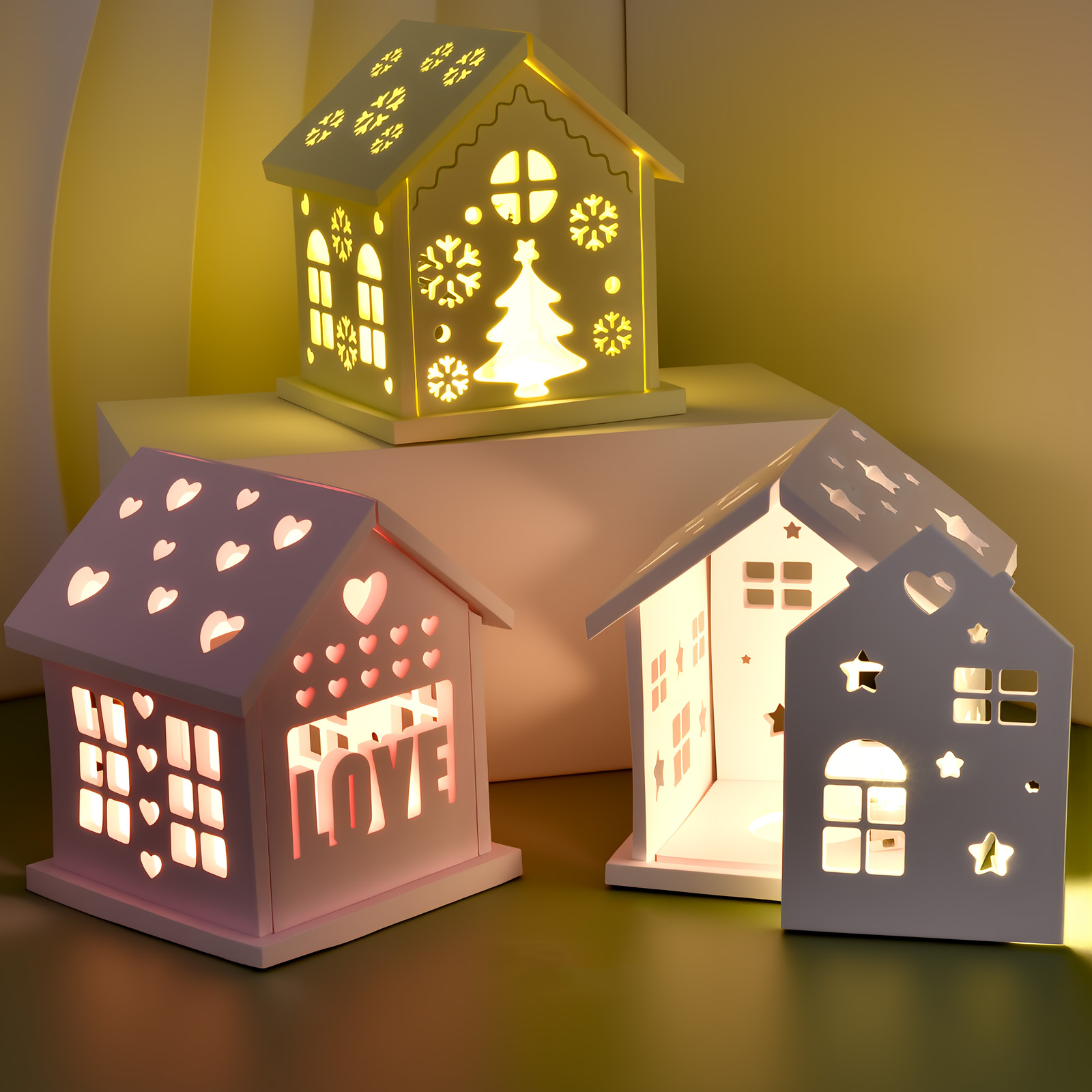 3D House Silicone Mold DIY Chr - Candle Making Tools 评论和价格