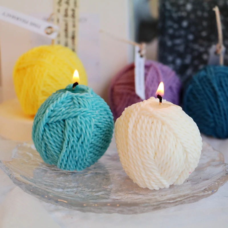 Creative Ball of Yarn Silicone - Candle Making Yarn 评论和价格