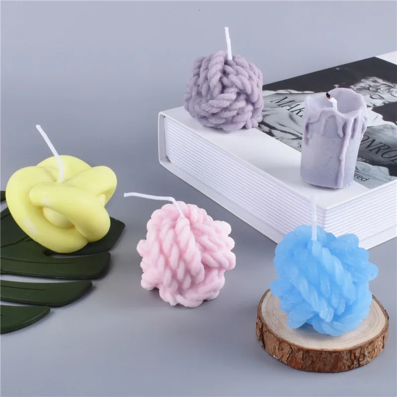 Creative Ball of Yarn Silicone - Candle Making Yarn 评论和价格