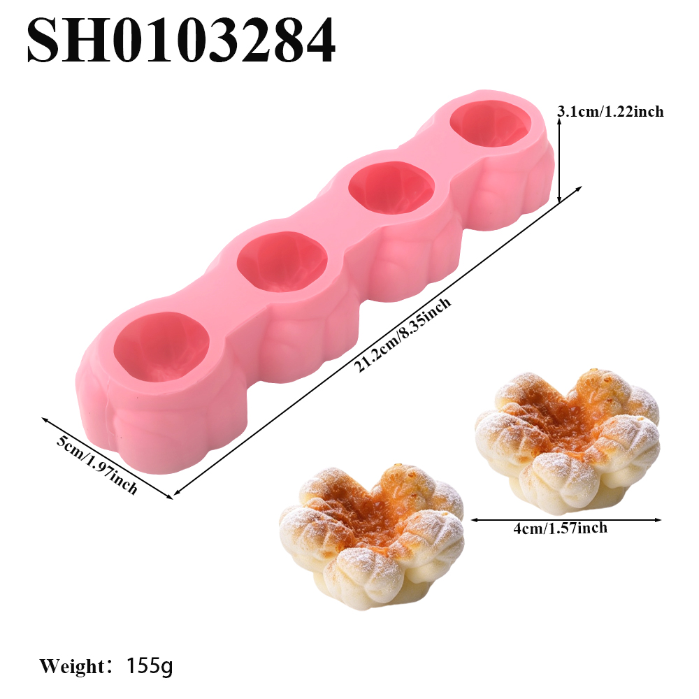 1 or 4-Cell Popcorn Design Foo - Candle Making Items 评论和价格