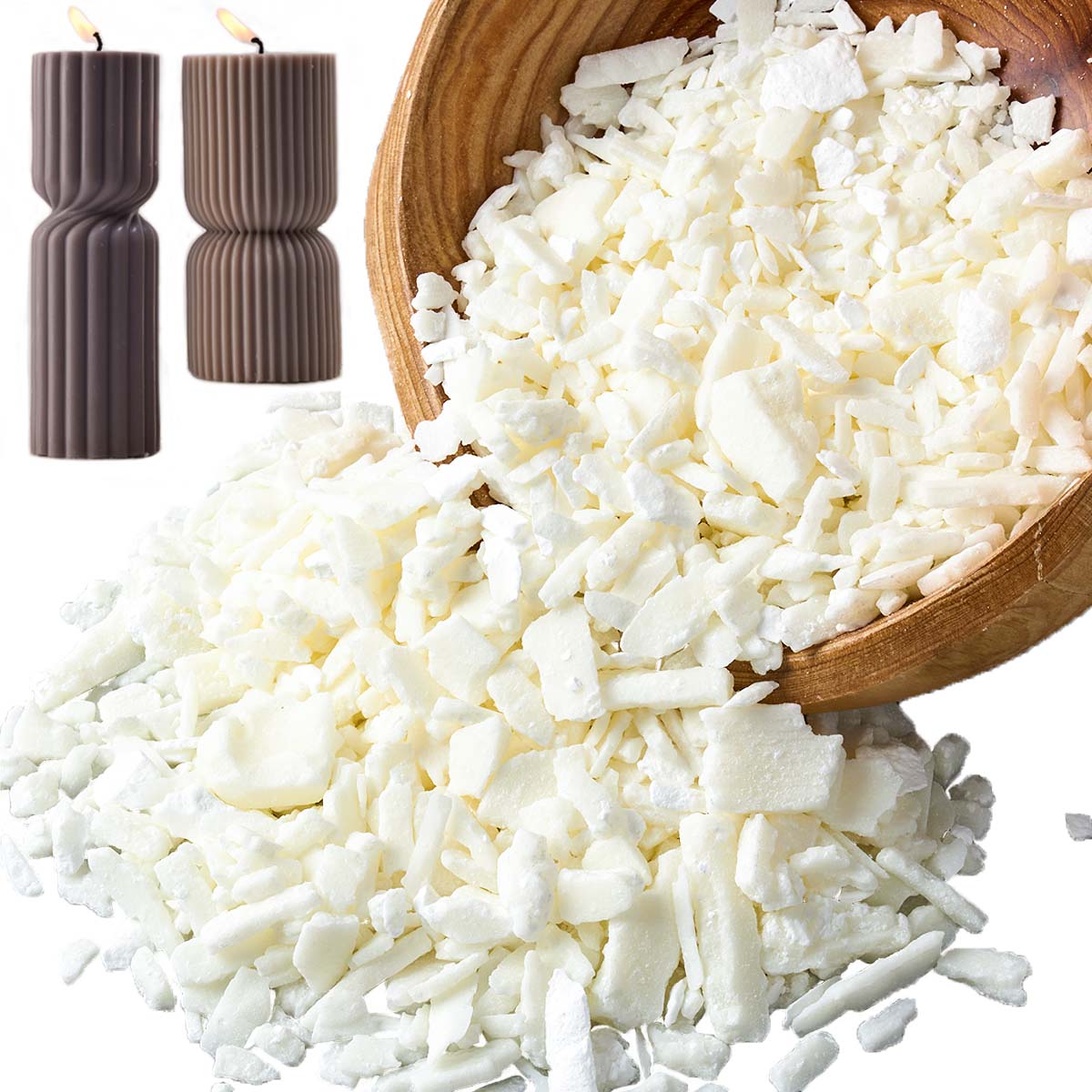 1 Pounds Pure White Soy Wax Fo - Candle Making Factory 评论和价格