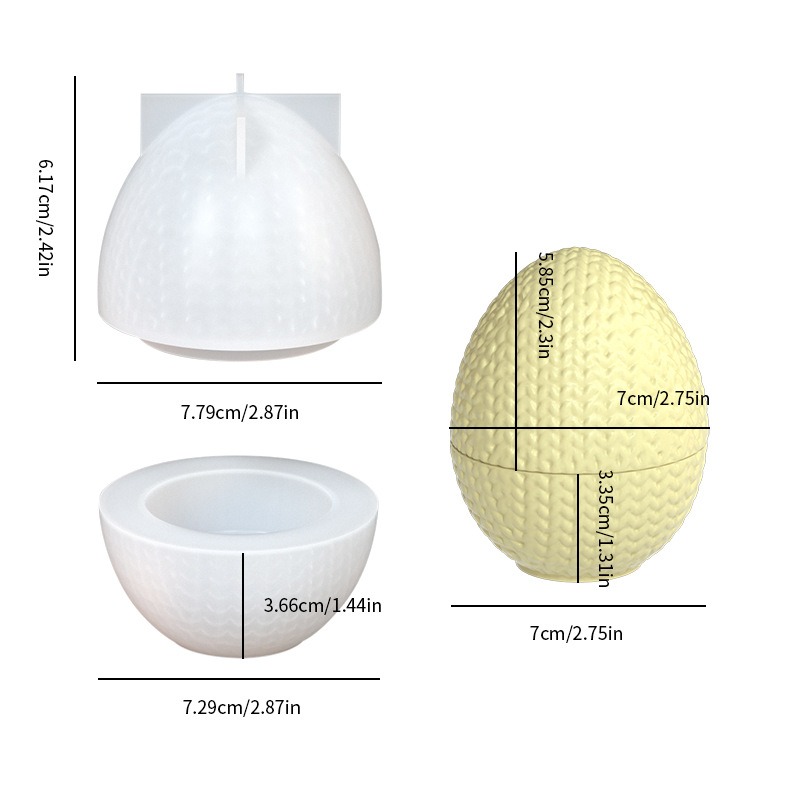 DIY Knitting Yarn Egg Shaped O - Candle Making Yarn 评论和价格