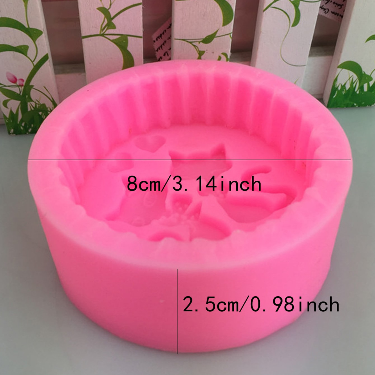 1-Piece Silicone Cat Soap Mold - Candle Making Factory 评论和价格