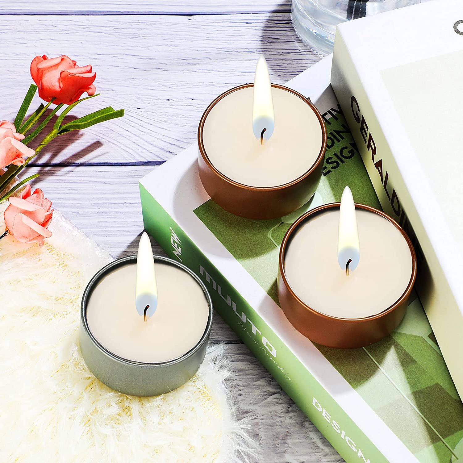 20pcs/50pcs/80pcs/100pcs 50ml  - Candle Making Jars Wholesale 评论和价格