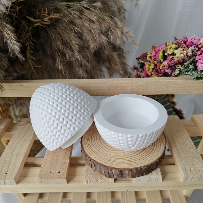 DIY Knitting Yarn Egg Shaped O - Candle Making Yarn 评论和价格
