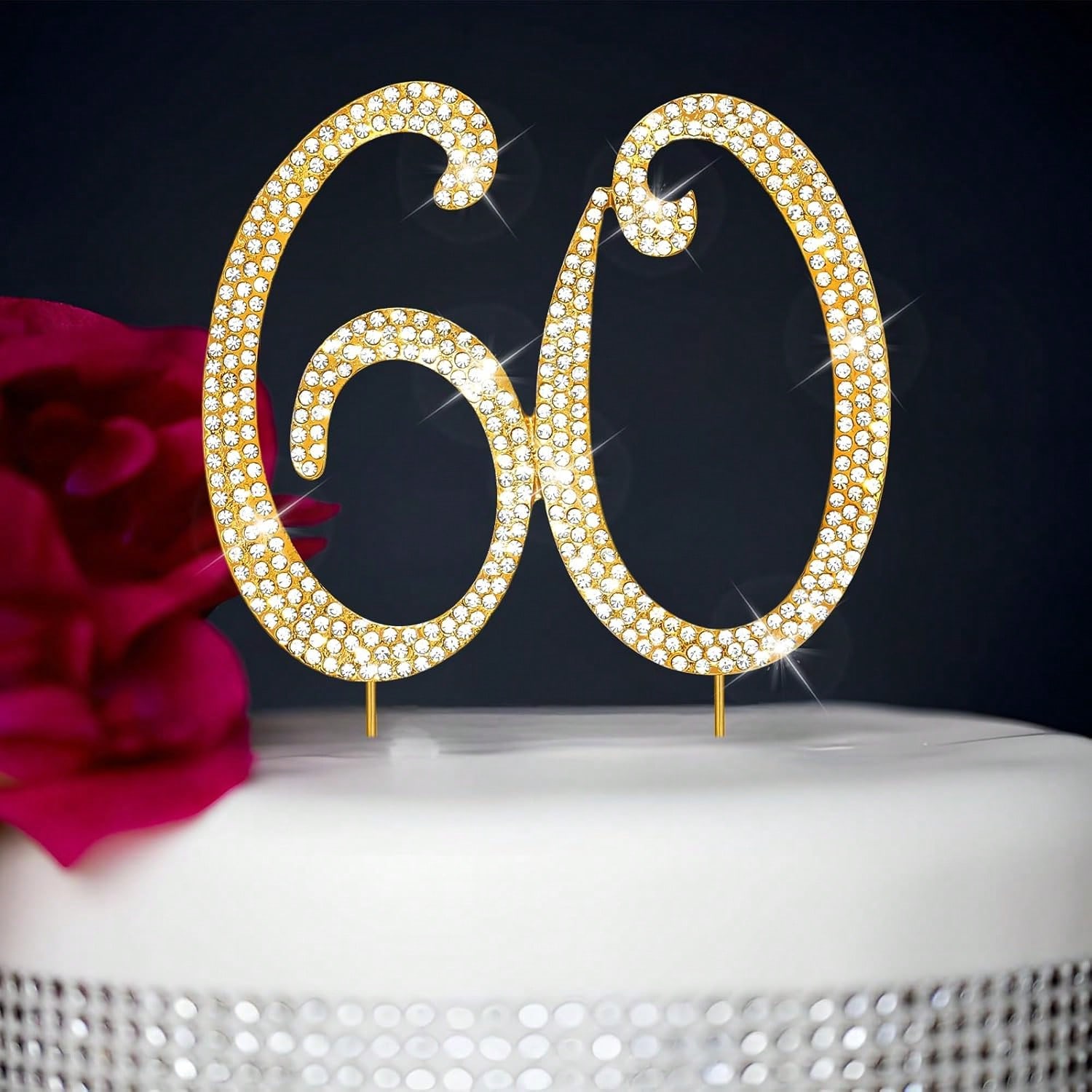 Large Gold Rhinestone Number C - Candle Making Items 评论和价格