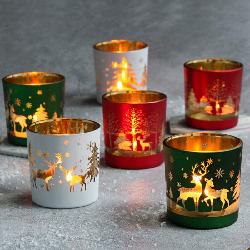 Christmas Glass Vessels for Sc - Candle Making Jars Wholesale 评论和价格