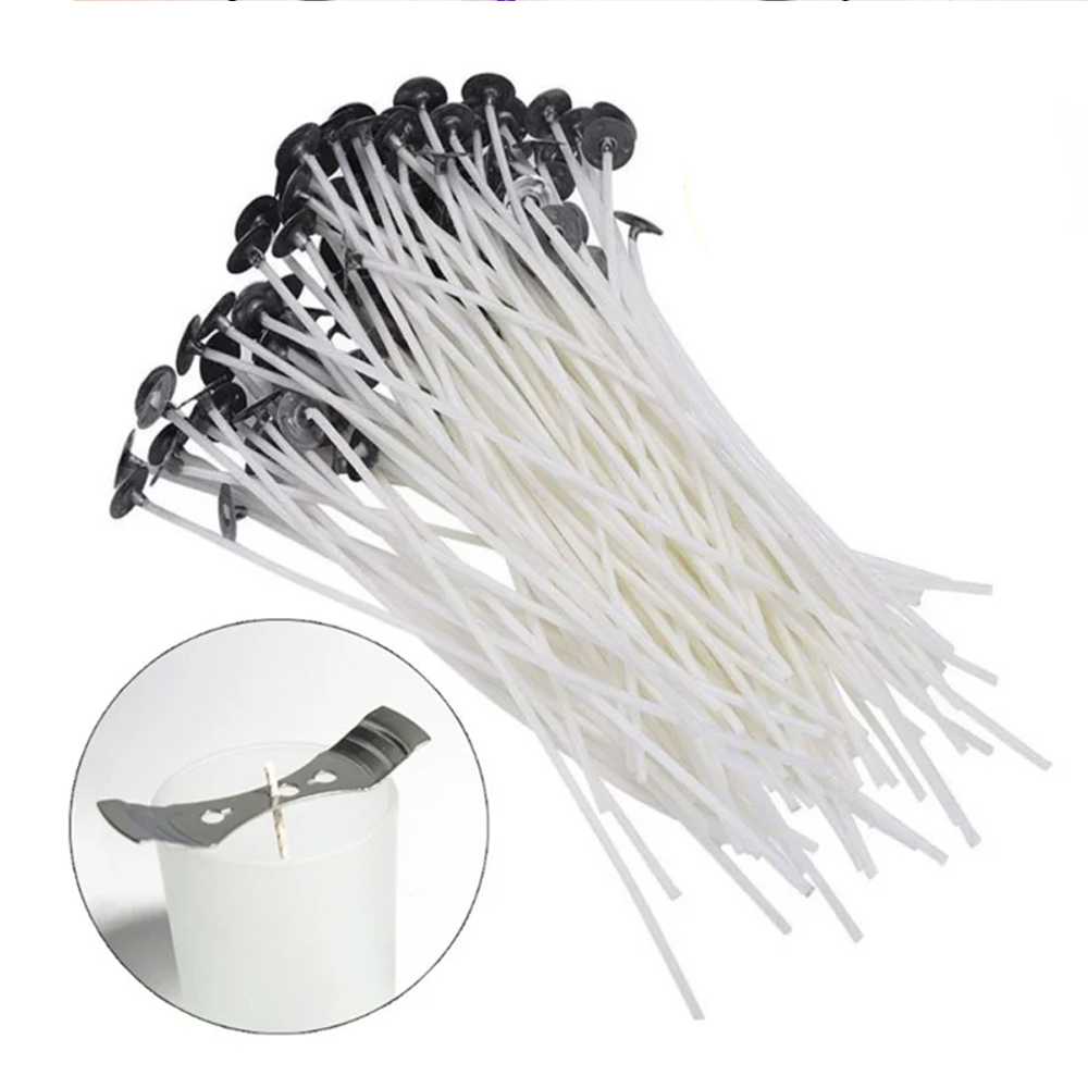 53pcs Candle Wicks Holder Waxe - Soy Wax Pillar Blend 评论和价格
