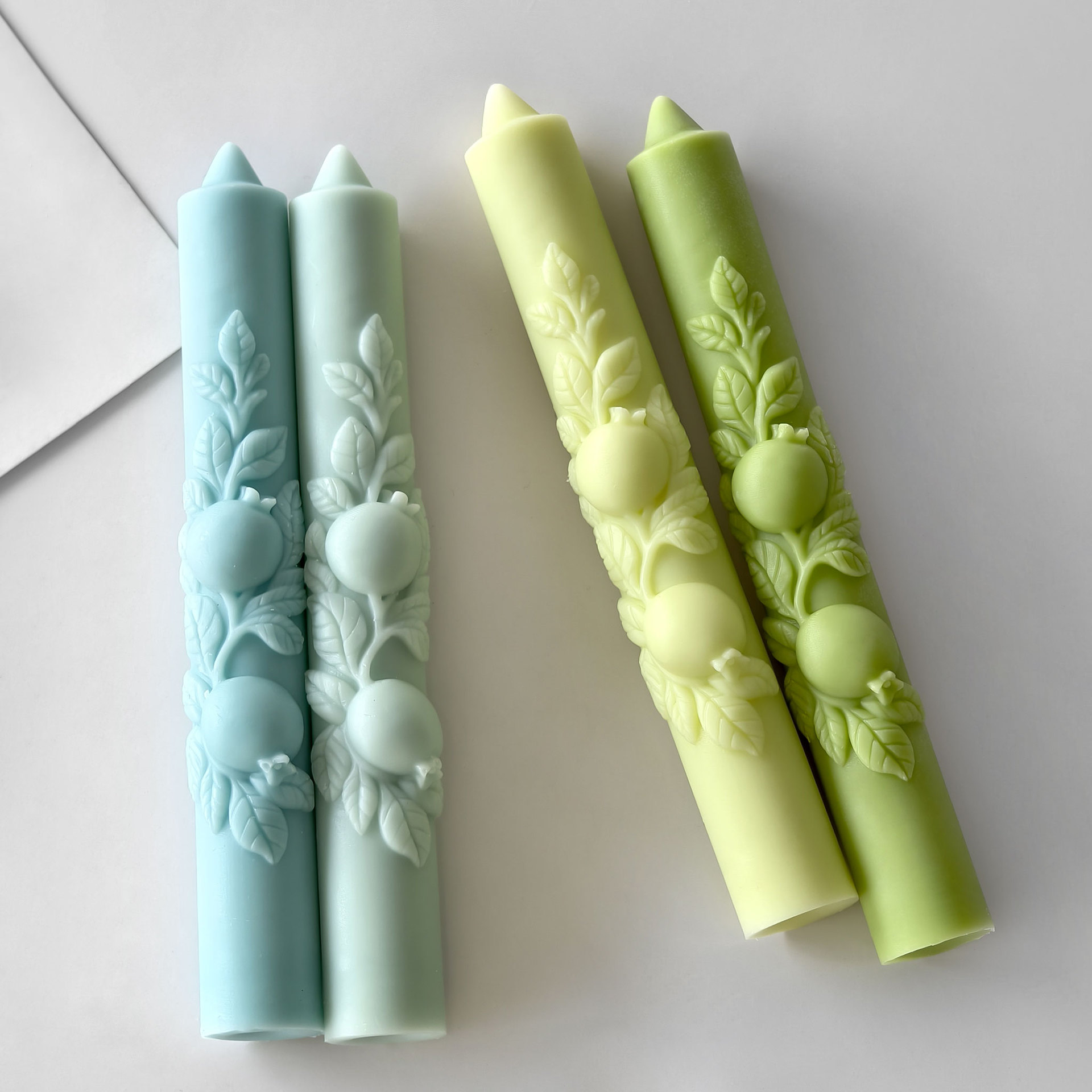 DIY Pomegranate Relief Long Ro - Soy Wax Pillar Blend 评论和价格